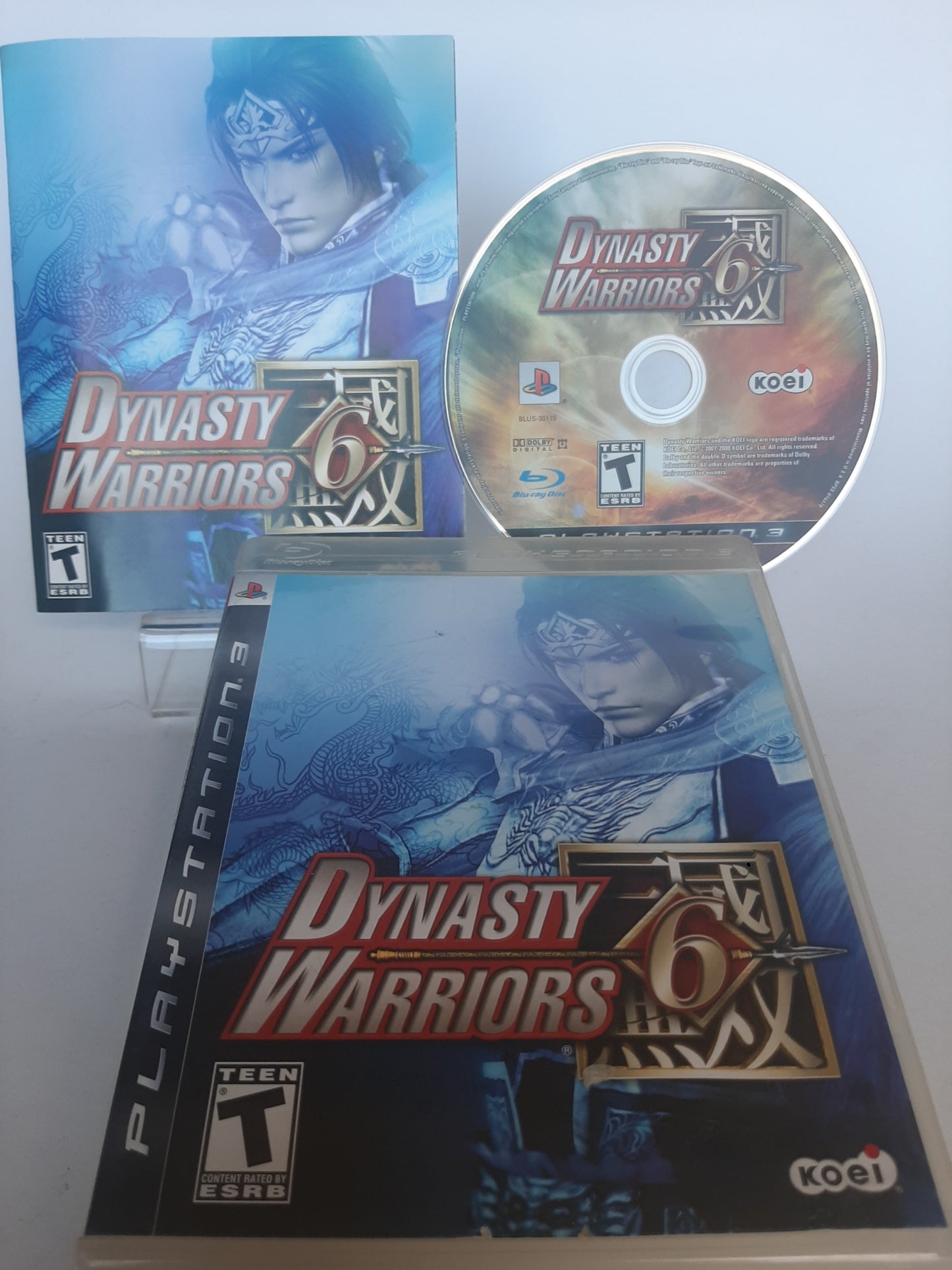 Dynasty Warriors 6 Amerikanisches Cover für Playstation 3