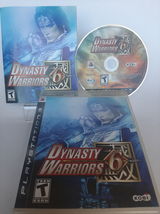 Dynasty Warriors 6 American Cover Playstation 3