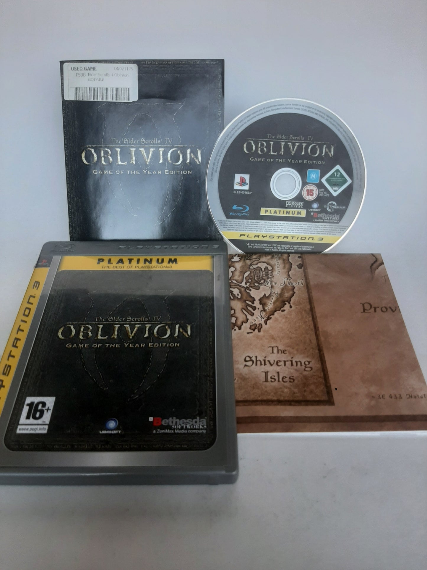 Elder Scrolls IV Oblivion GOTY Platinum Playstation 3