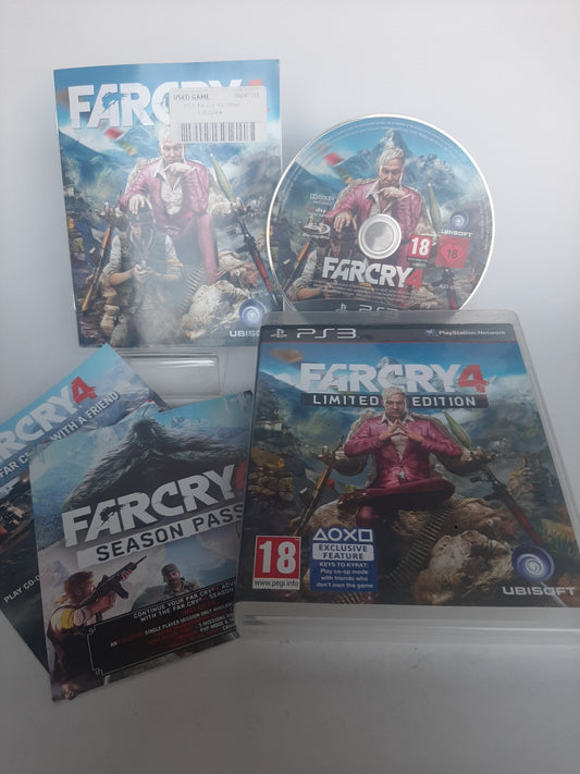 Farcry 4 Limited Edition Playstation 3