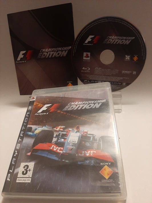 Formel 1 Championship Edition Playstation 3