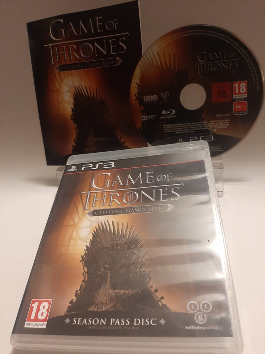 Game of Thrones a Telltale Games Series Playstation 3