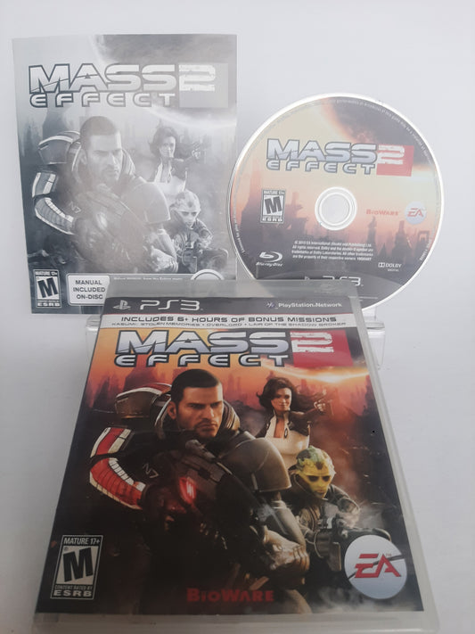 Mass Effect 2 American Cover Playstation 3
