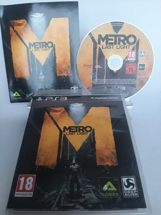 Metro Last Light Playstation 3