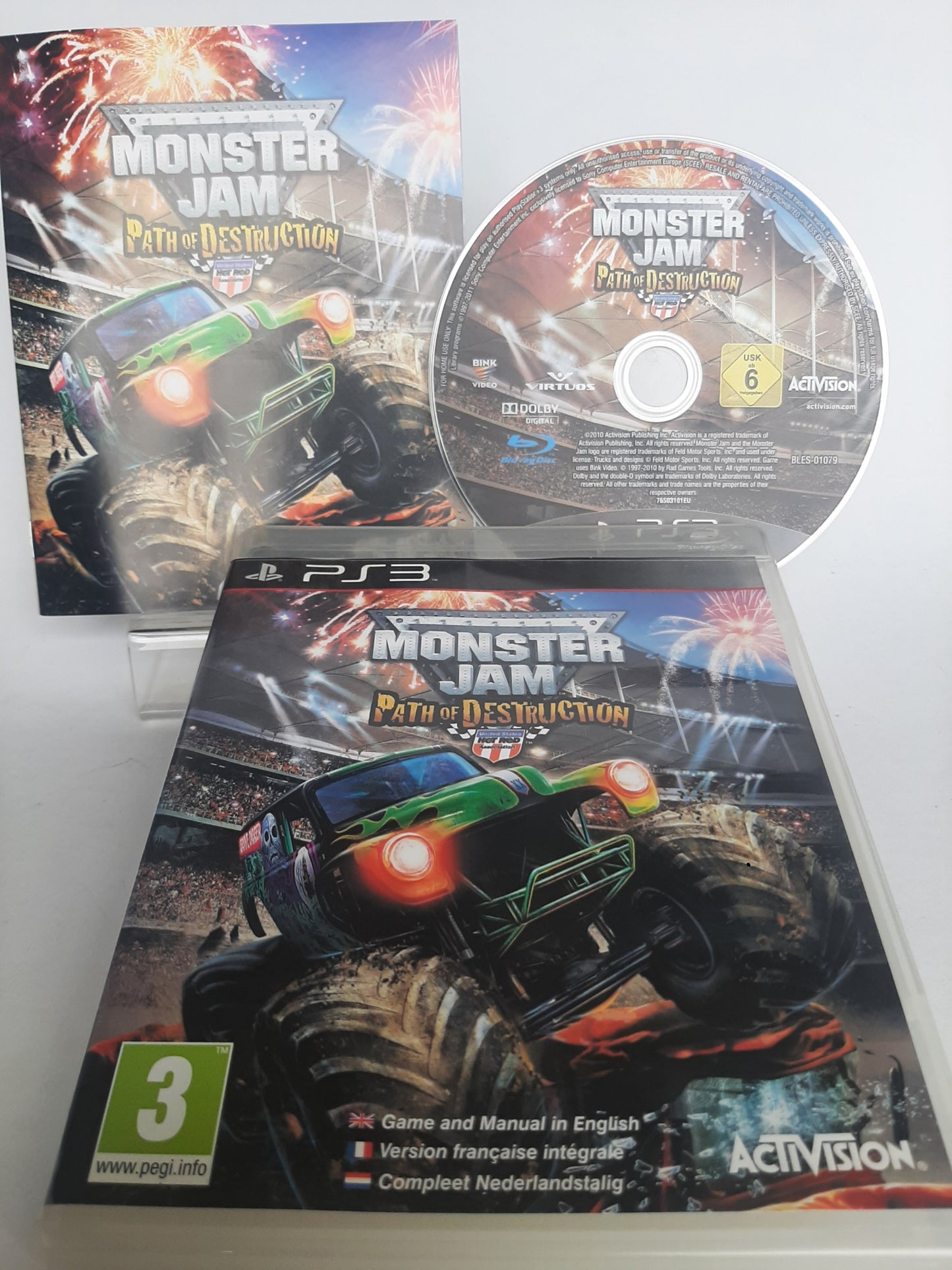 Monster Jam Path of Destruction Playstation 3