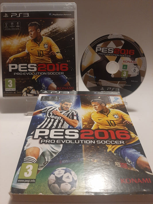 Pro Evolution Soccer 2016 + Cover Playstation 3