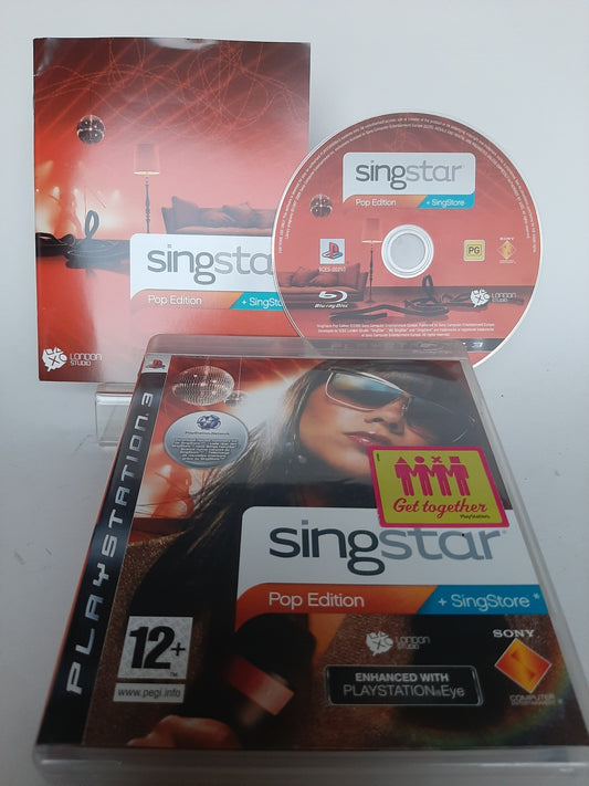Singstar Pop Edition Playstation 3