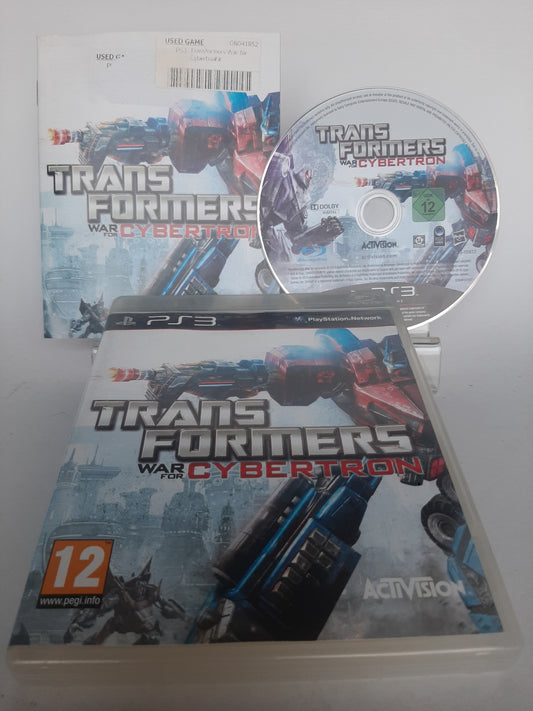 Transformers War for Cybertron Playstation 3