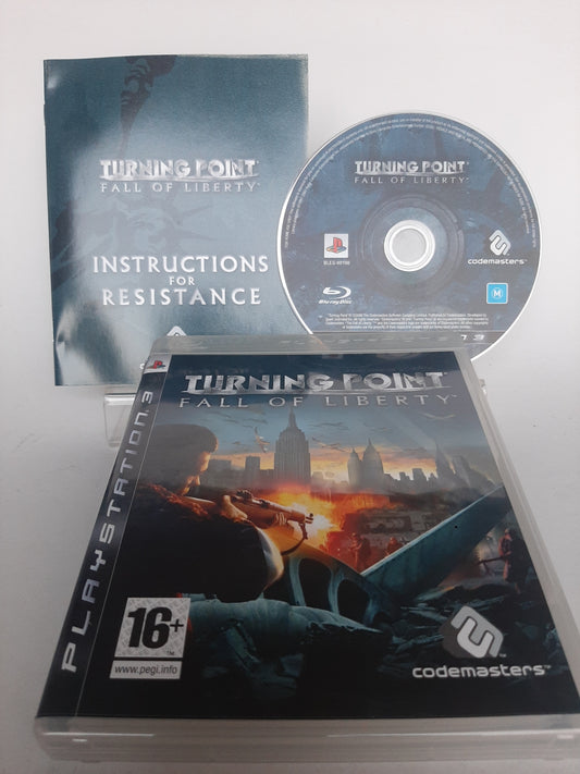 Turning Point Fall of Liberty Playstation 3