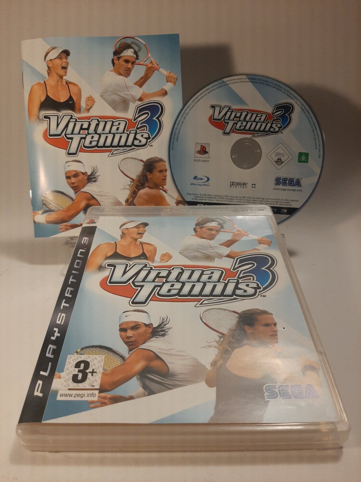 Virtua Tennis 3 Playstation 3