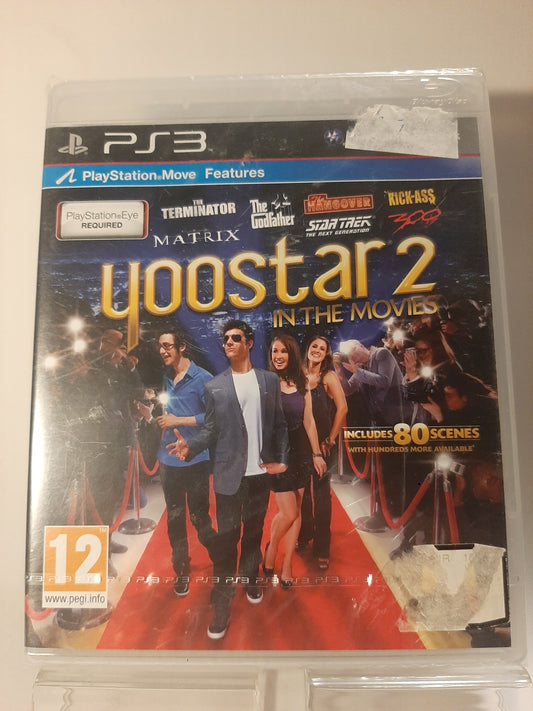 Yoostar 2 in the Movies versiegelte Playstation 3