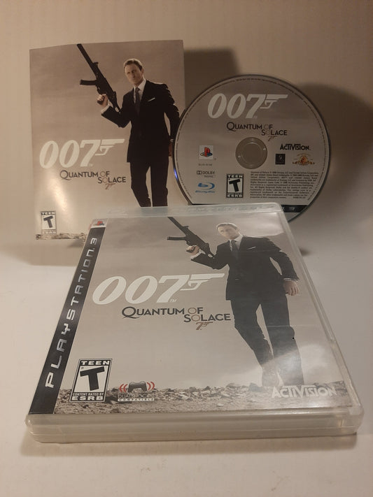 007 Quantum of Solace American Cover Playstation 3