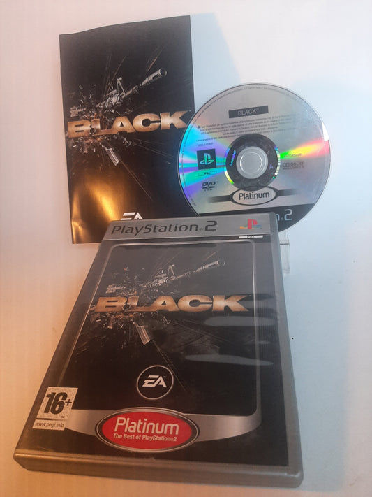 Black Platinum Playstation 2