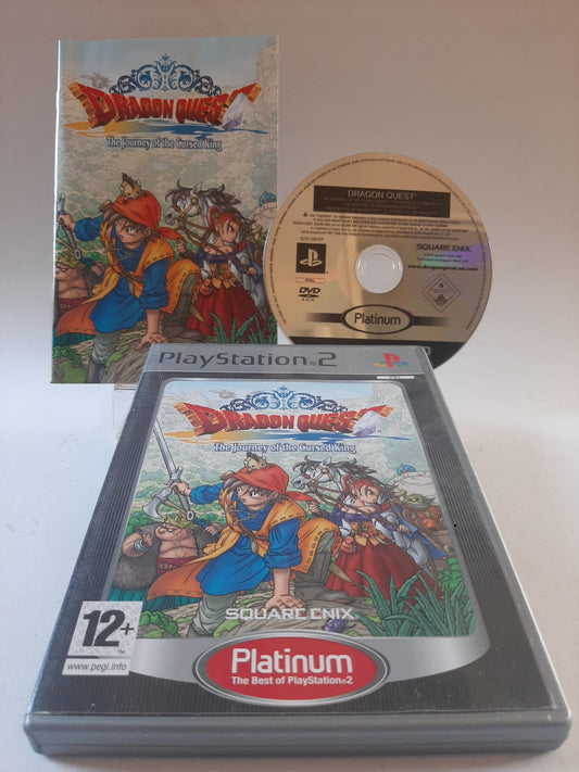 Dragon Quest 8 the Journey of the Cursed King Platinum Ps2
