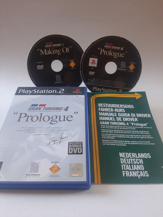 Gran Turismo 4 Prologue + the Making Off Playstation 2