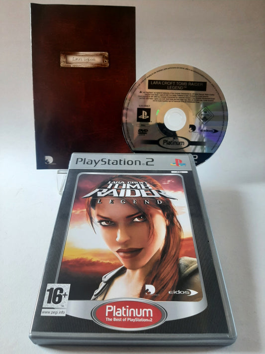Lara Croft Tomb Raider: Legend Platinum PS2