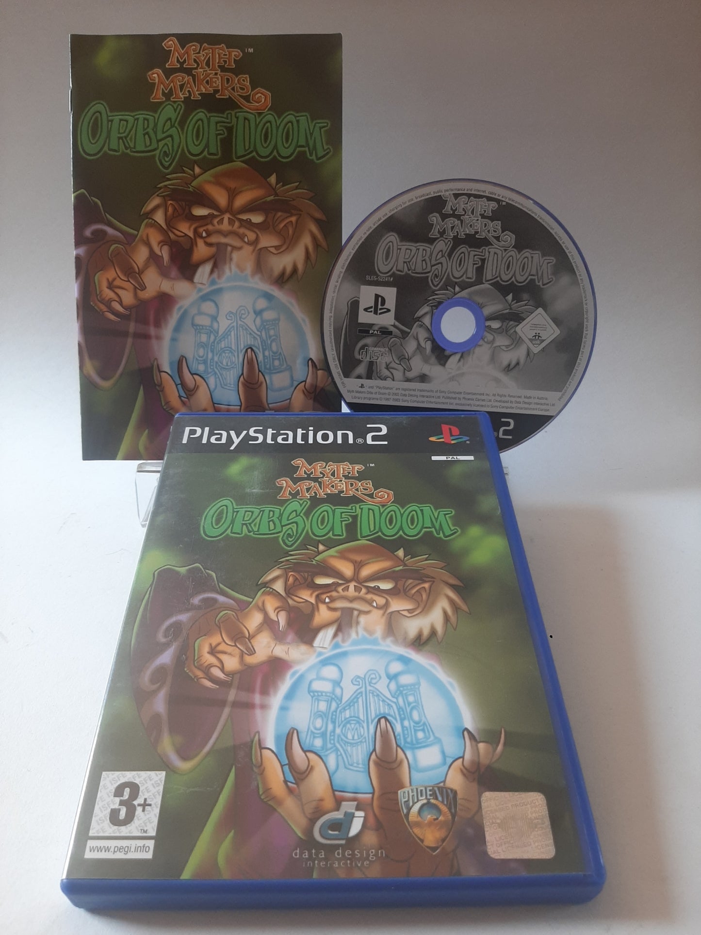 Myth Makers Orbs of Doom Playstation 2