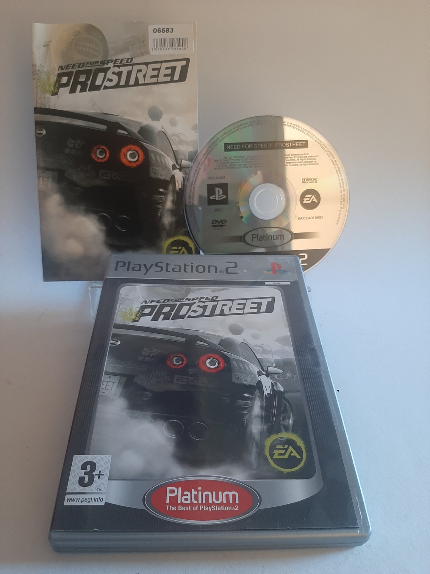 Need for Speed Prostreet Platinum Edition Playstation 2