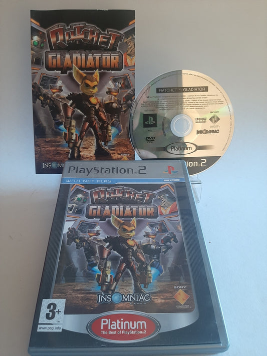 Ratchet Gladiator Platinum Edition Playstation 2
