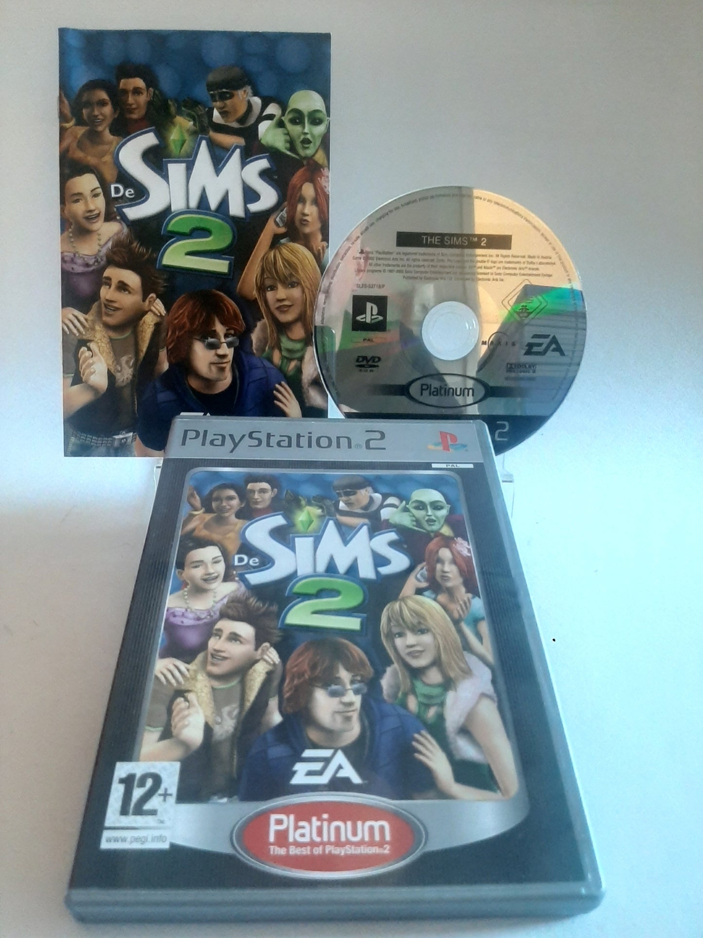 Sims 2 Platinum Playstation 2