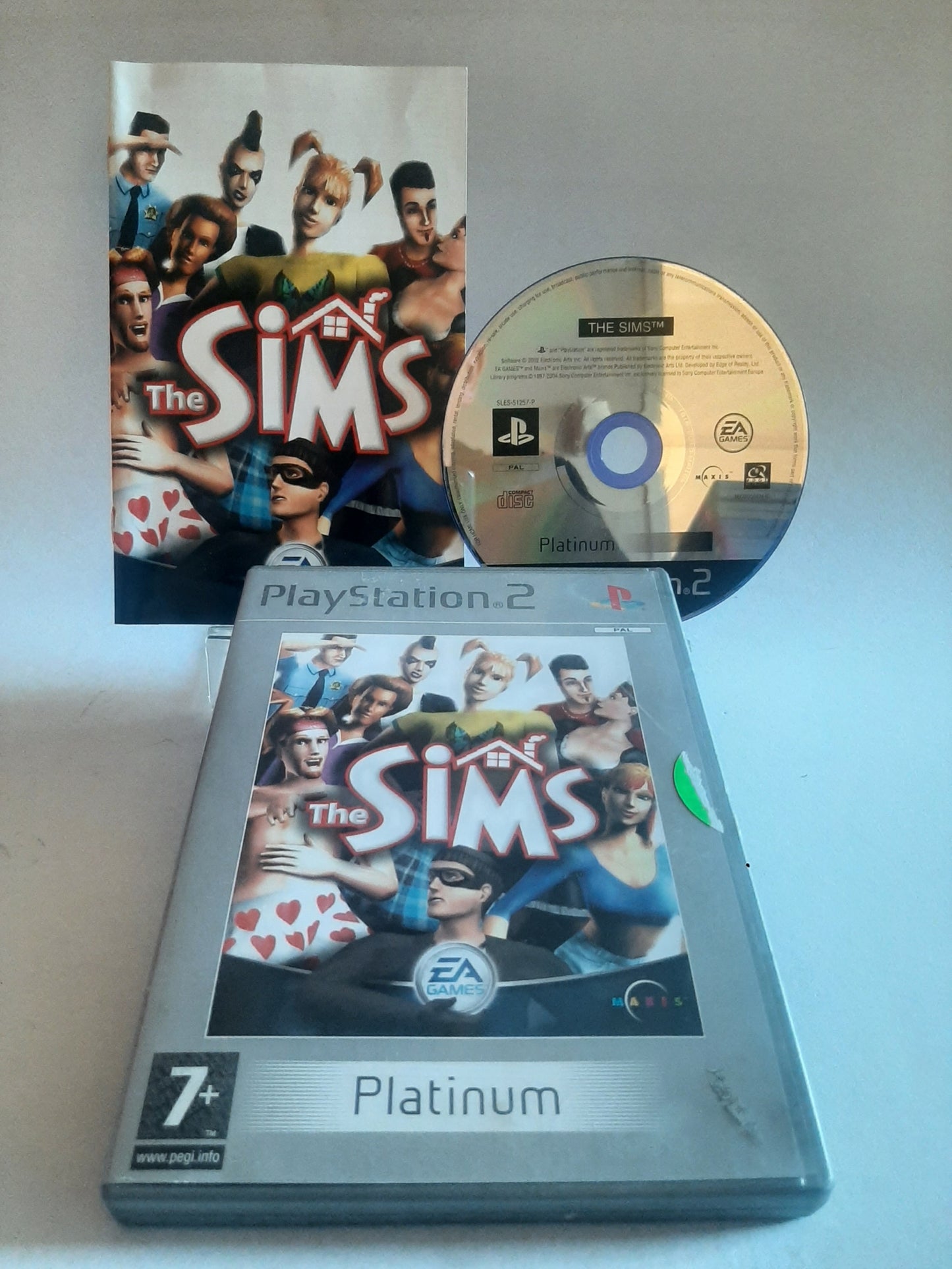 Sims Platinum Edition Playstation 2