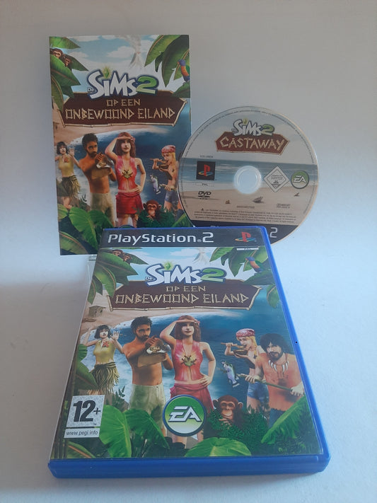 De Sims 2 op een Onbewoond Eiland Playstation 2