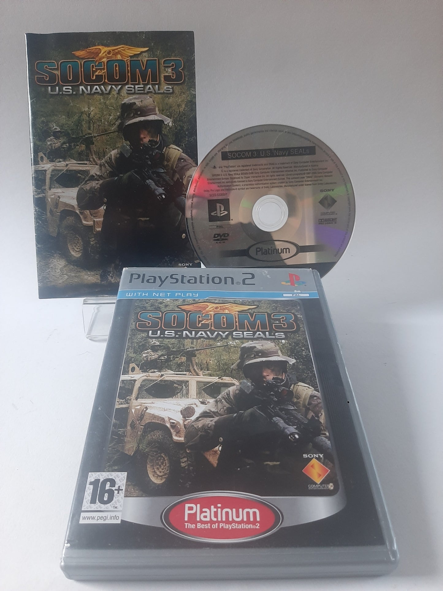 Socom 3 US Navy Seals Platinum Edition Playstation 2