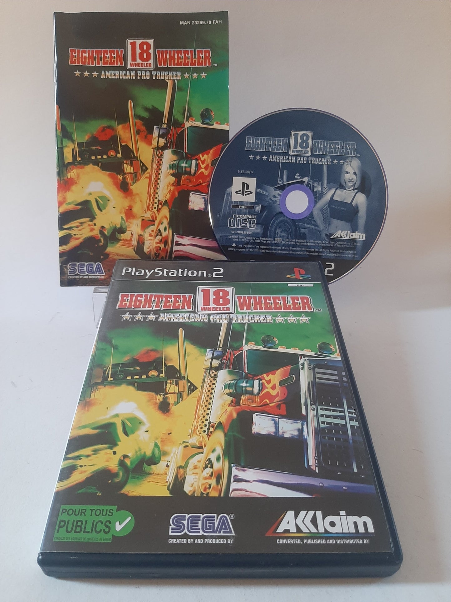 18 Wheeler American Pro Trucker Playstation 2