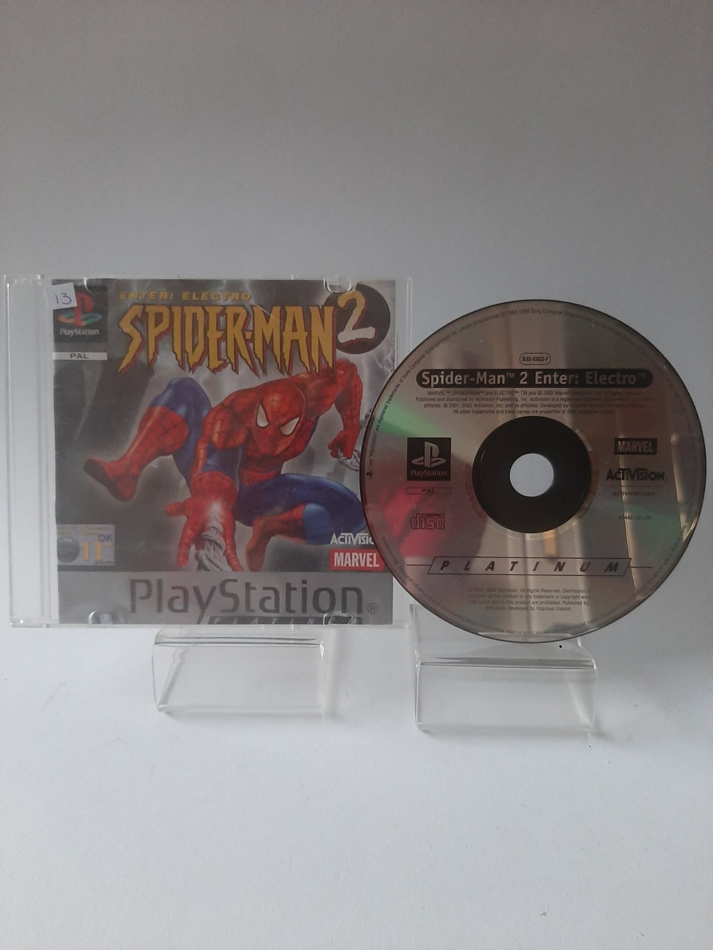 Spider-man 2 Enter: Electro Platinum Playstation  1