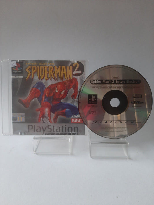 Spider-man 2 Enter: Electro Platinum Playstation  1