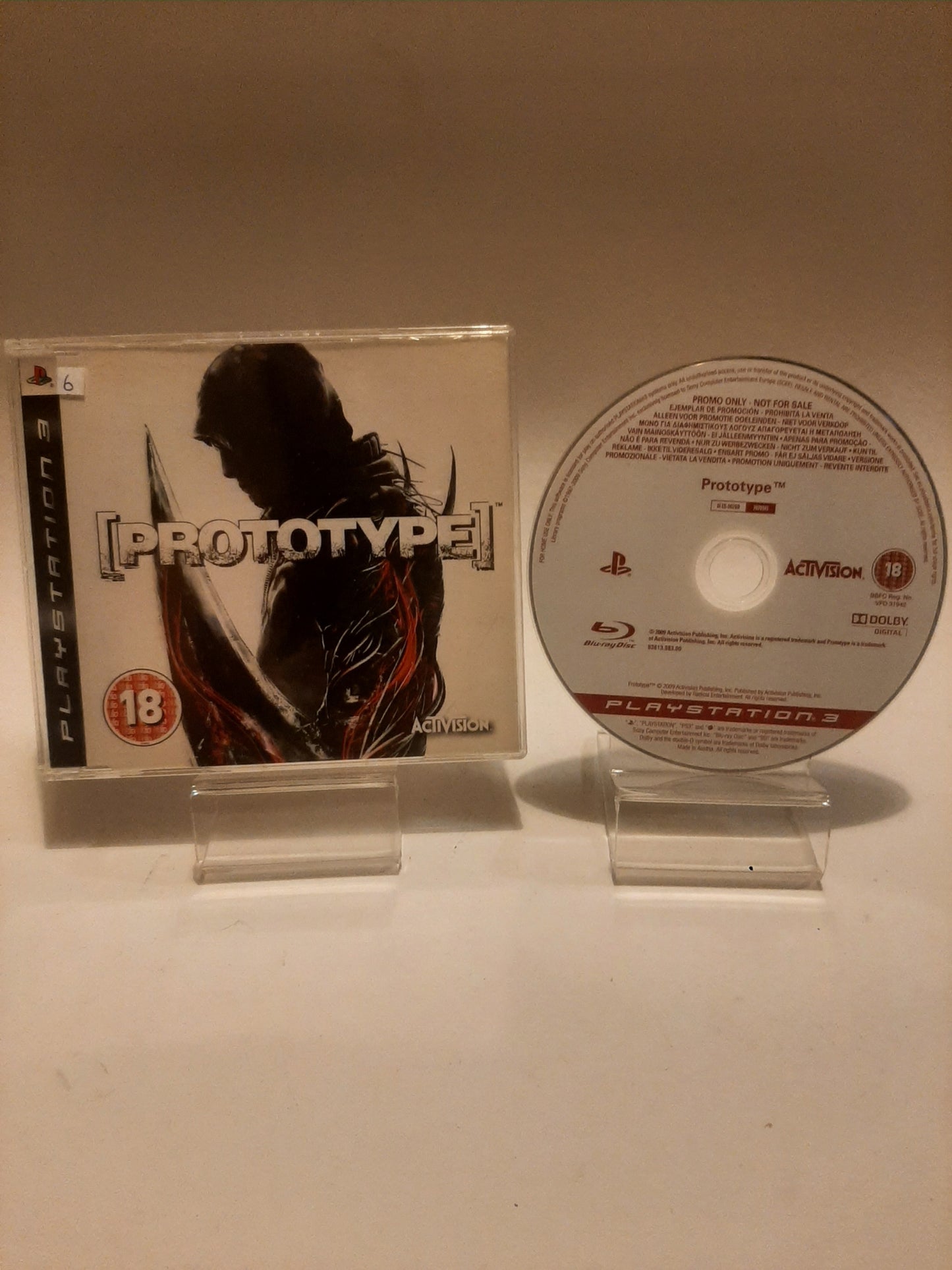 Prototype Promo Disc Playstation 3