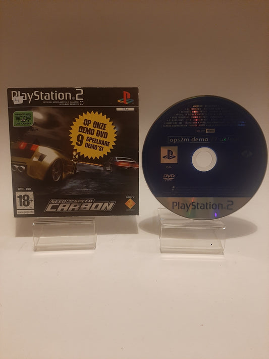 Need for Speed Carbon Demo Disc Playstation 2