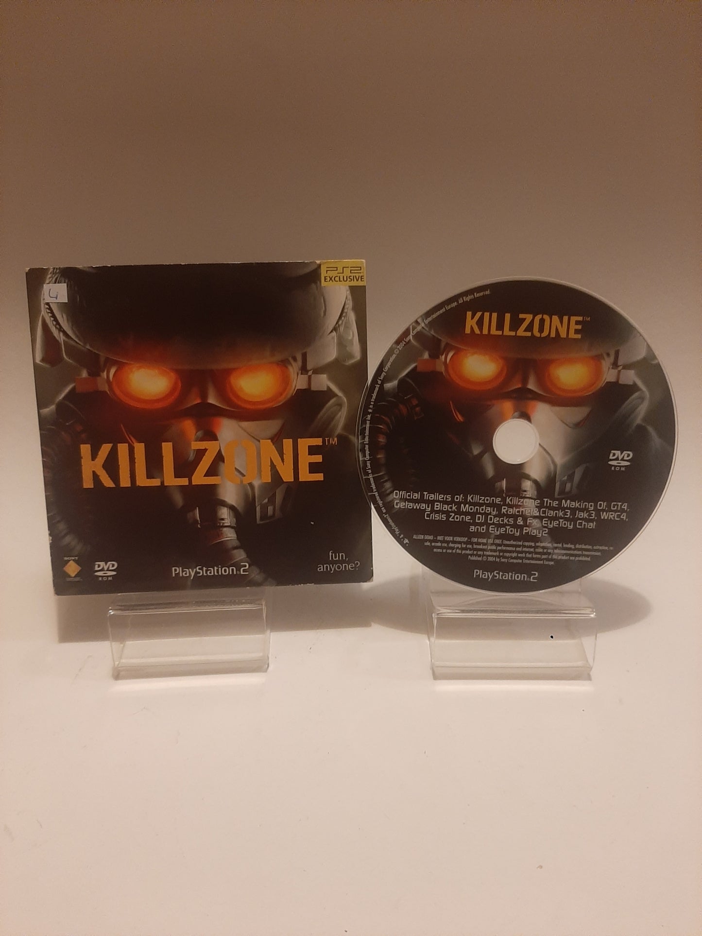 Killzone Demo Disc Playstation 2