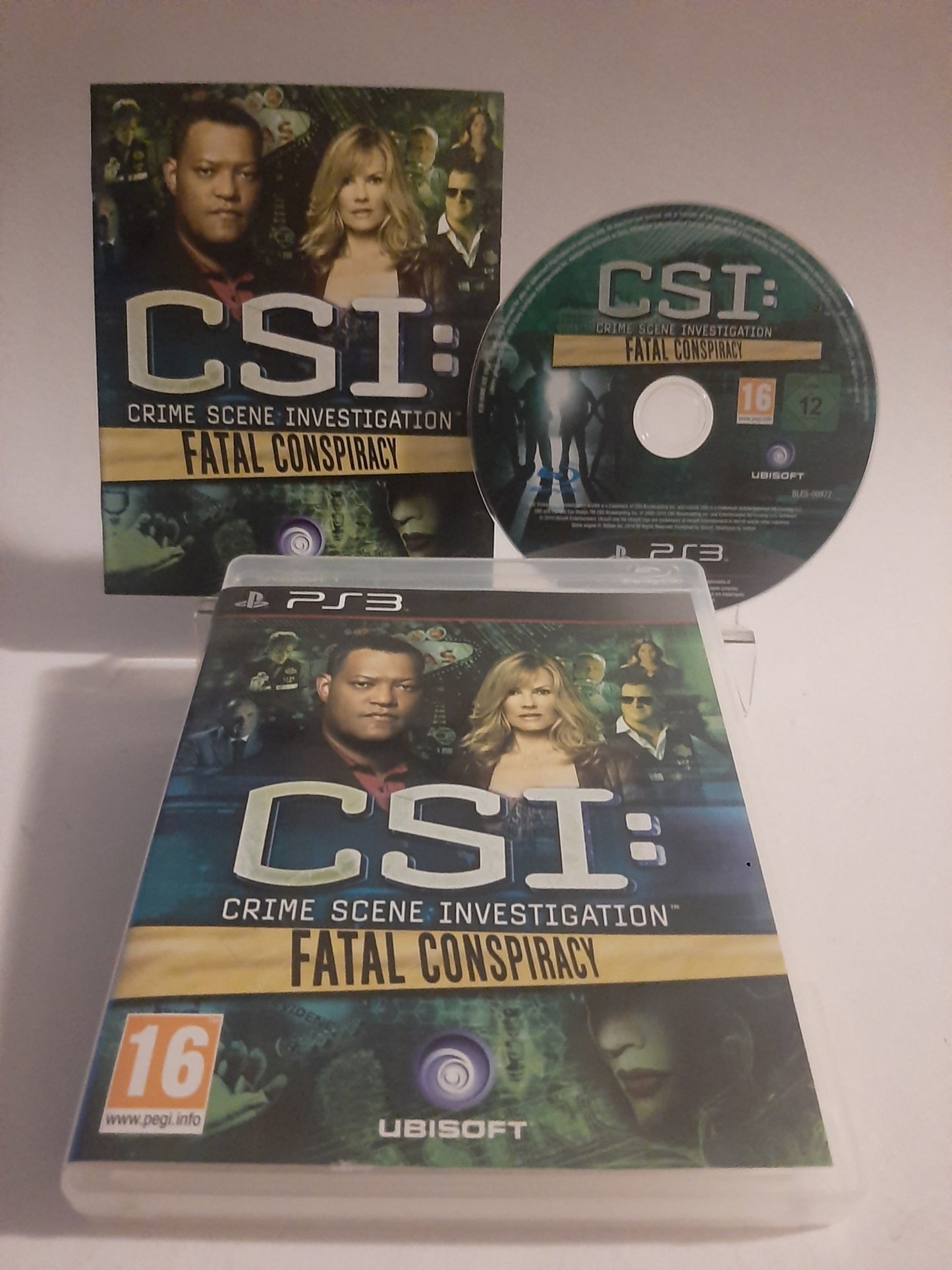 CSI: Crime Scene Investigation Fatal Conspiracy PS3