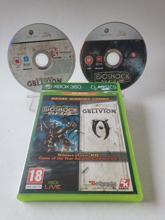 Bioshock & the Elder Scrolls IV Oblivion Classics Xbox 360