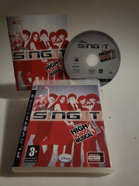 Disney Sing It High School Musical 3 Senior Year PS3