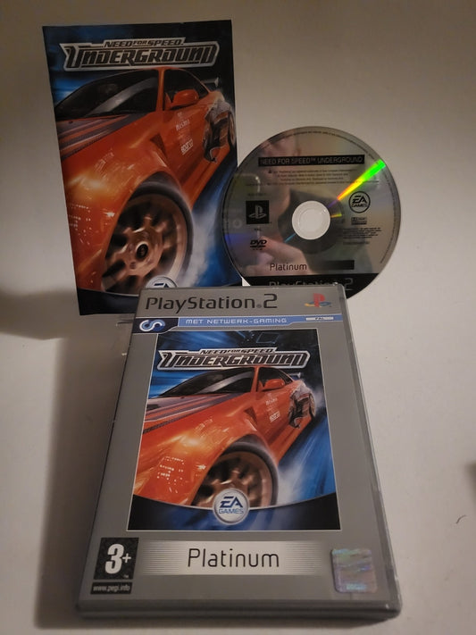 Need for Speed Underground Platinum Playstation 2
