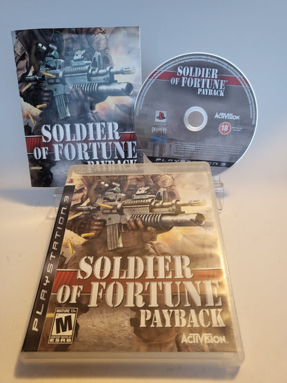 Soldier of Fortune Payback American Edition PS3