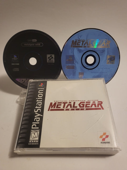 Metal Gear Solid Tactical Espionage Action American Edition Playstation 1