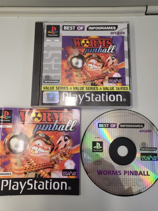 Worms Pinball "Best of" Playstation 1