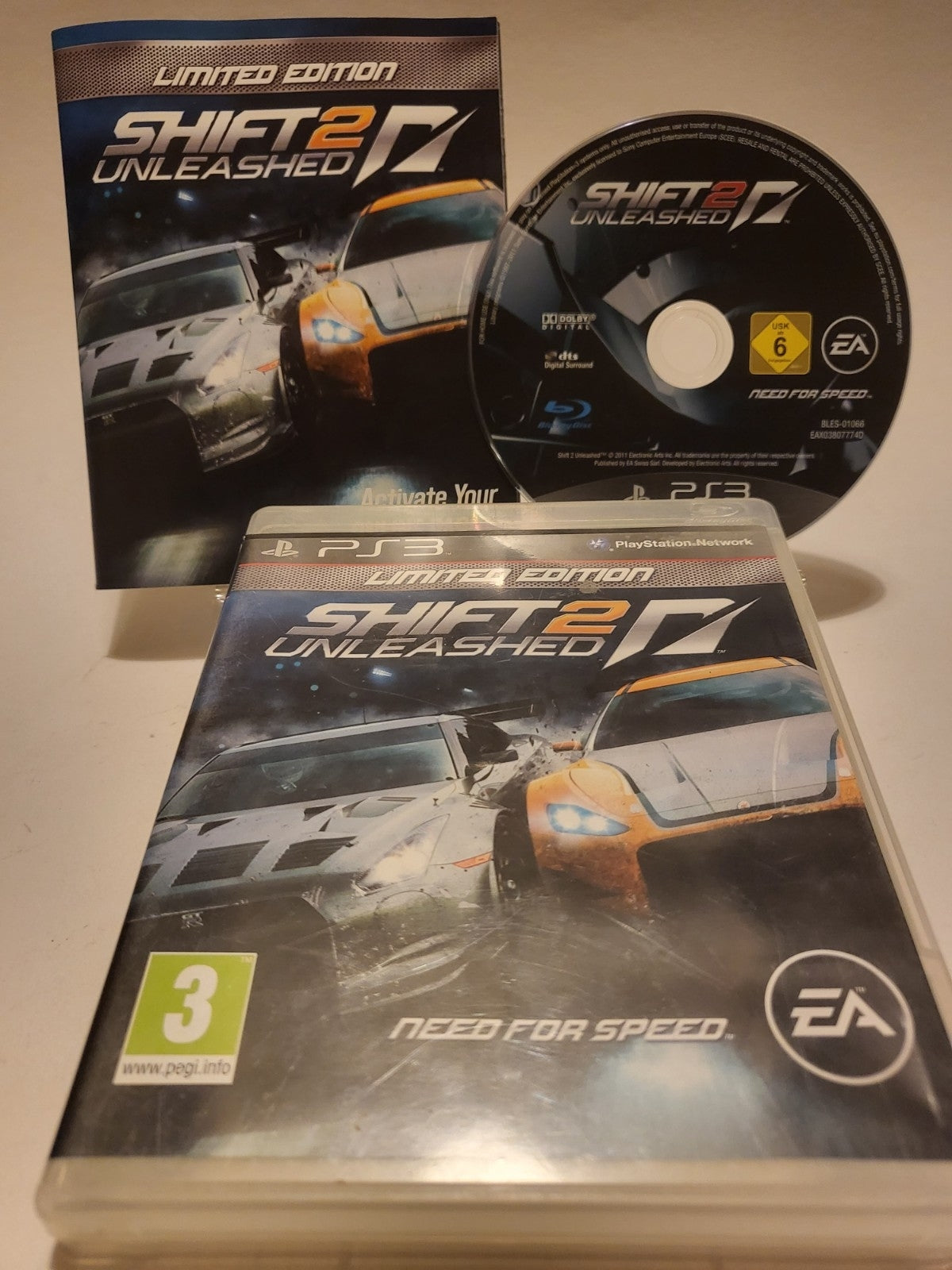 Need for Speed Shift 2 Unleashed Limited Edition PS3