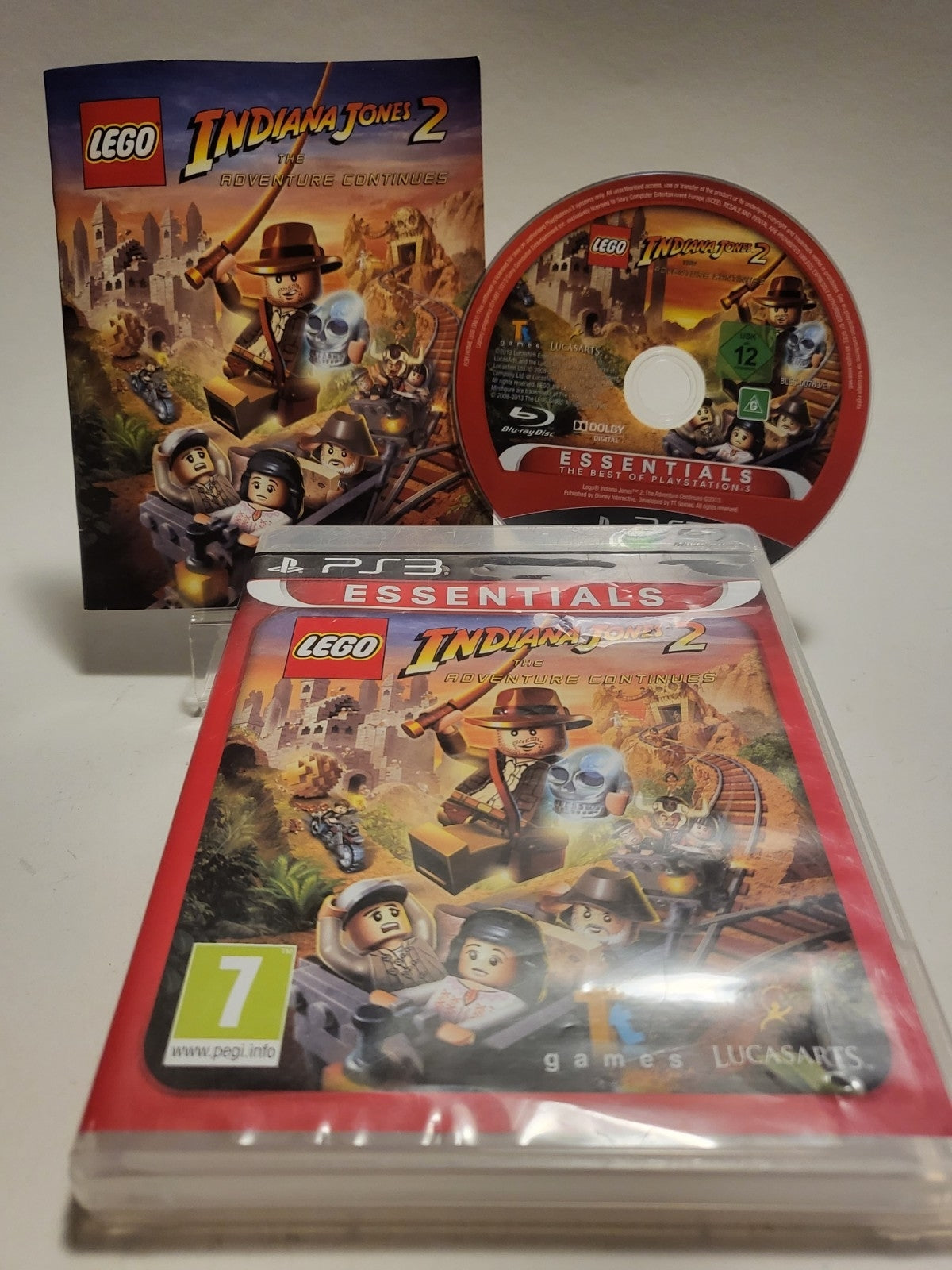 LEGO Indiana Jones 2 the Adventure Continues Ess PS3