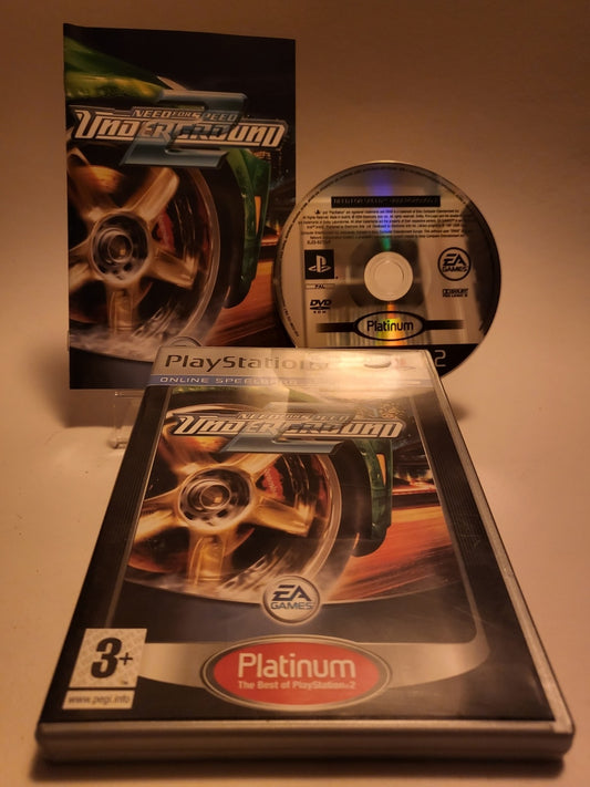Need for Speed ​​​​Underground 2 Platinum Playstation 2
