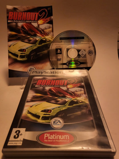 Burnout 2: Point of Impact Platinum Playstation 2