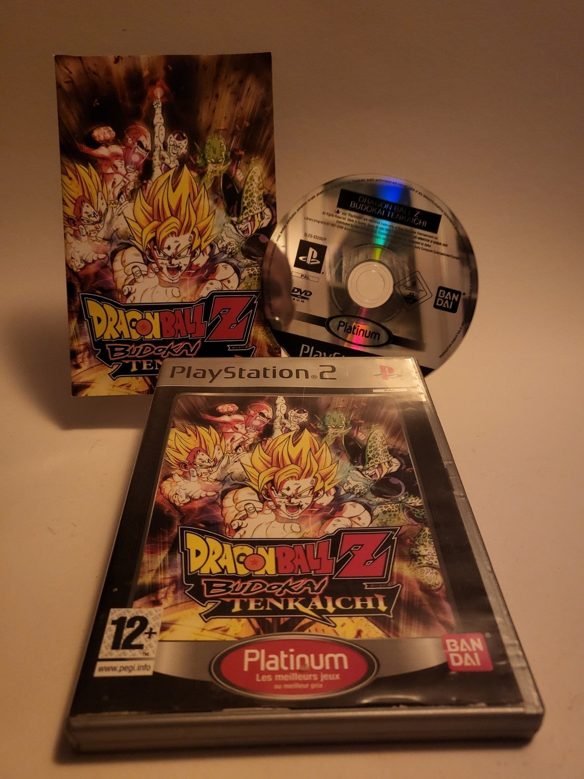 Dragon Ball Z Budokai Tenkaichi Platinum Playstation 2