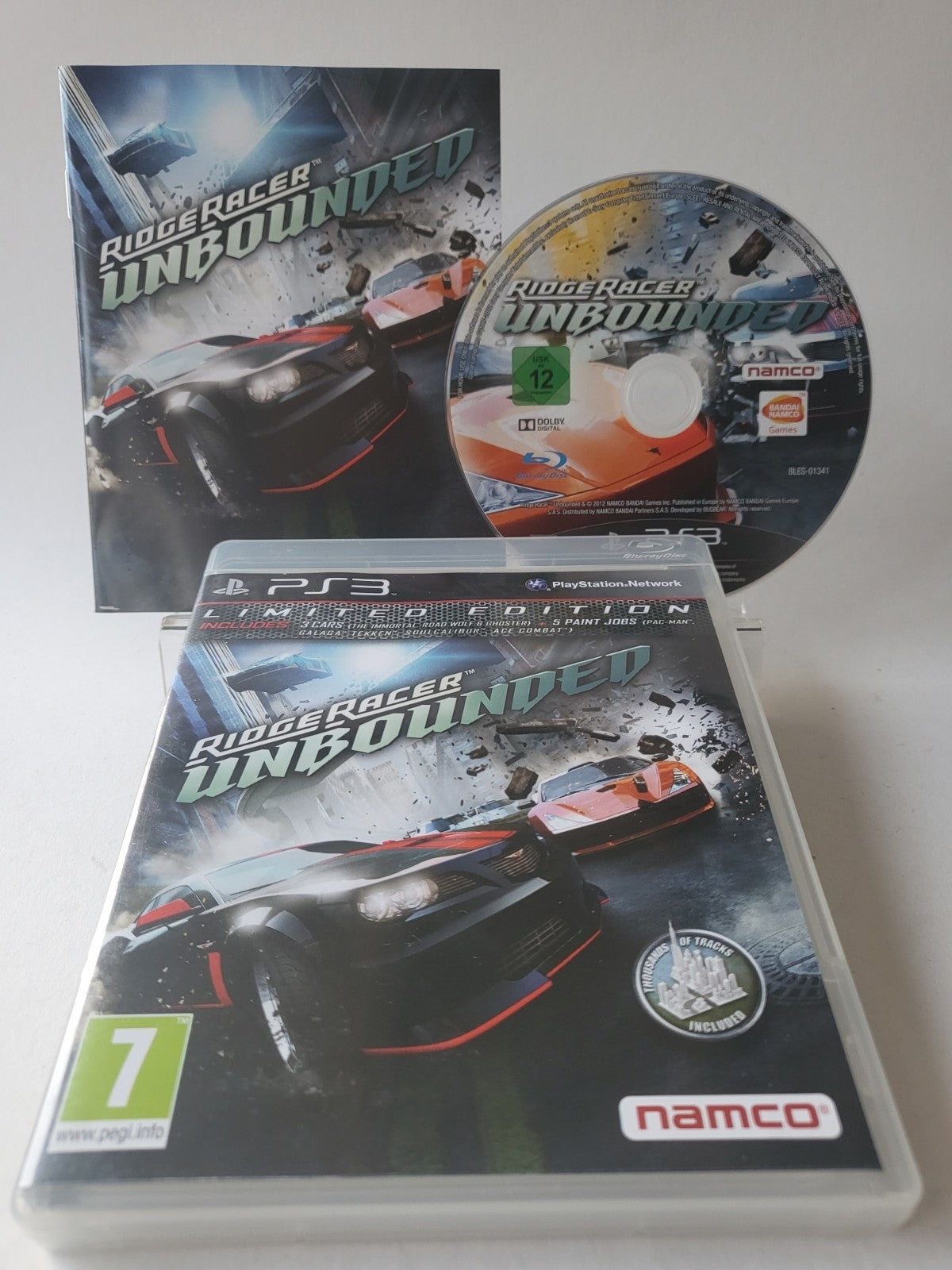 Ridge Racer Unbounded Limited Edition PS3