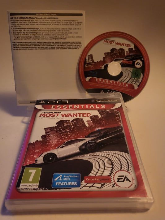 Need for Speed ​​​​Most Wanted Essentials Edition Playstation 3