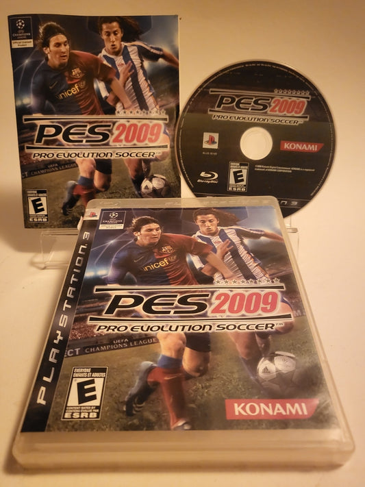 Pro Evolution Soccer 2009 American Cover Playstation 3