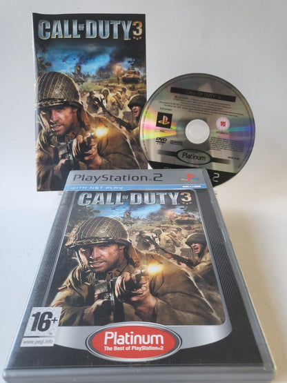 Call of Duty 3 Platinum Playstation 2