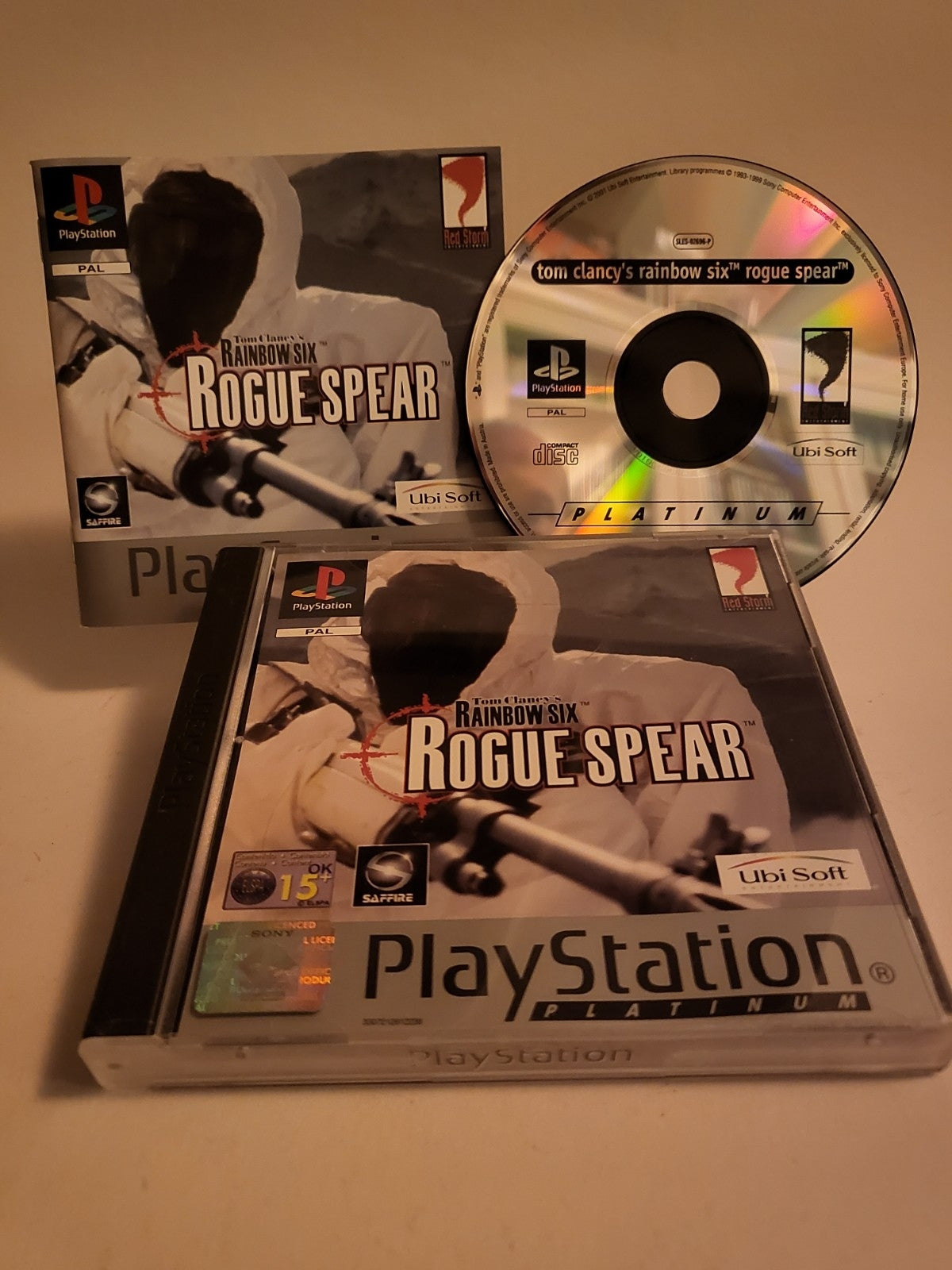 Tom Clancy's Rainbow Six Rogue Spear Platinum PS1